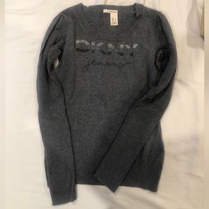 DKNY jeans scoop neck sweater